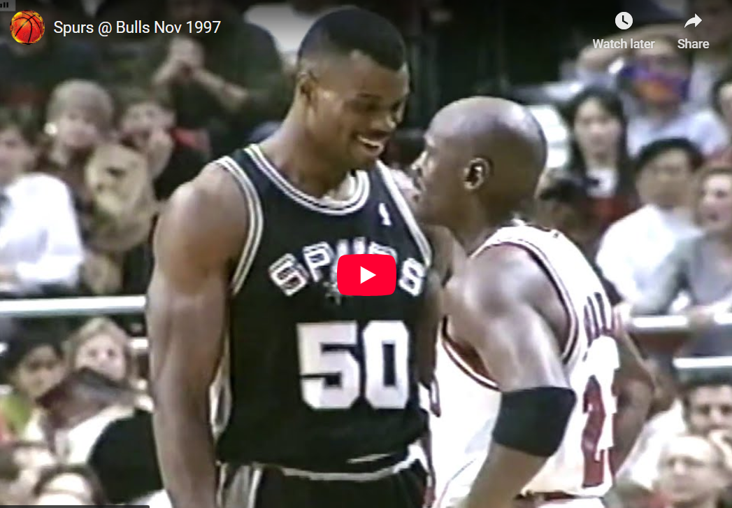 Spurs @ Bulls Nov 1997